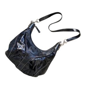 Gucci Patent Leather Dialux Snow Glam Bag